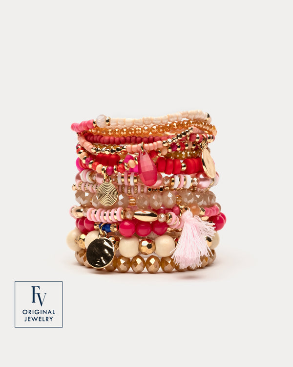 Nantucket Beaded Stacked Bracelet Bracelets Frances Valentine