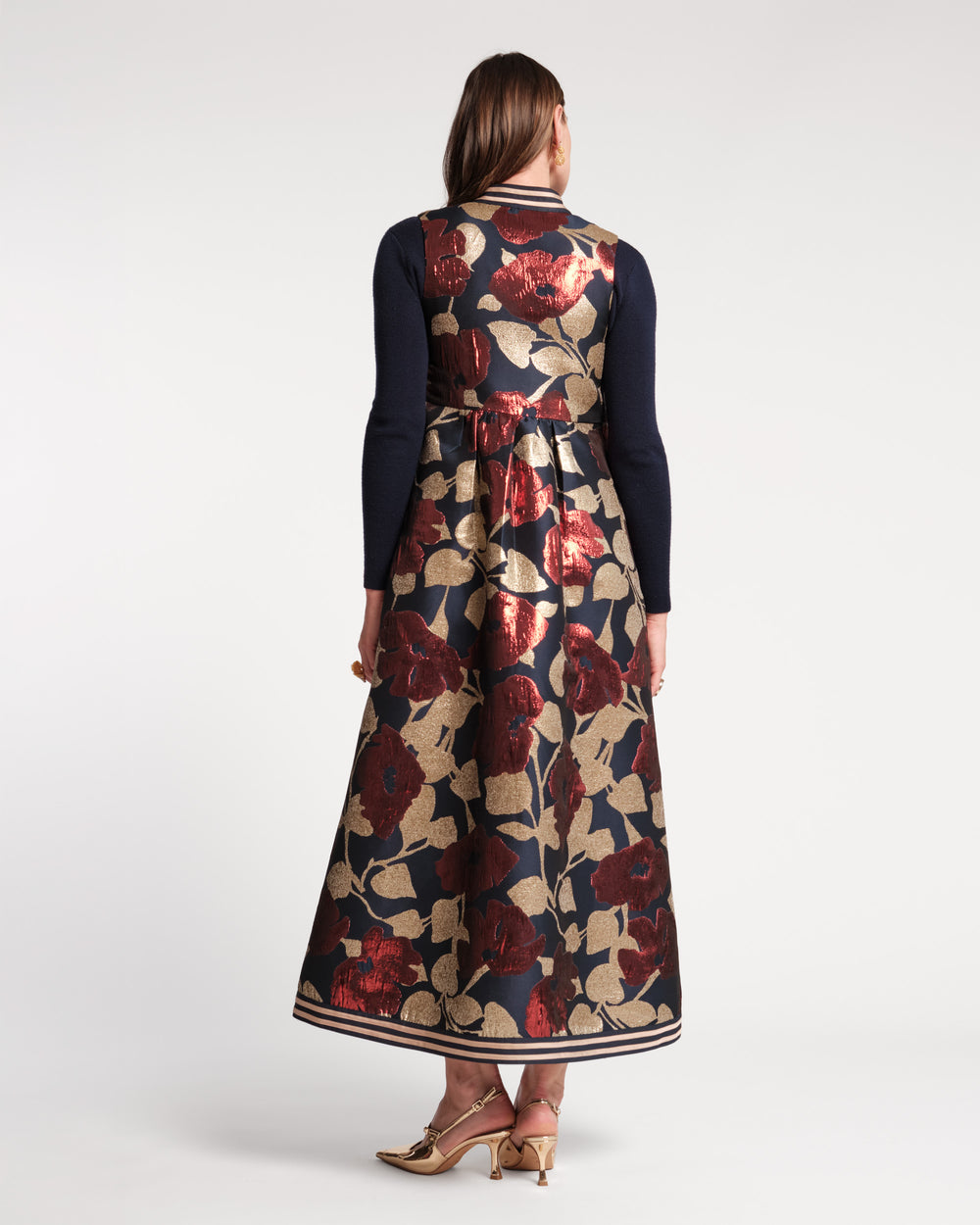 Susie Jacket - Floating Floral Jacquard
