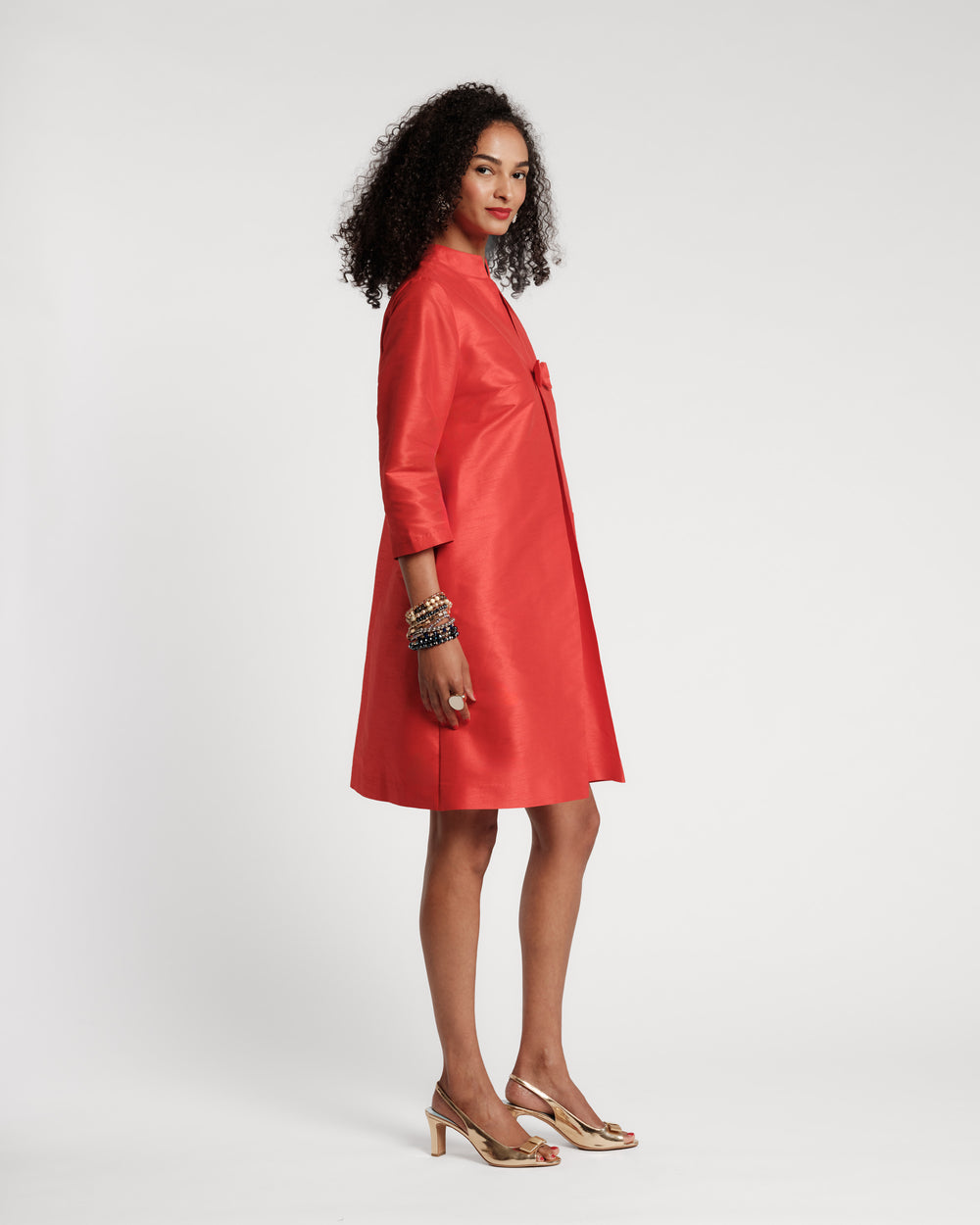 Tabitha Mini Dress - Red Dresses Frances Valentine