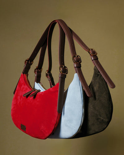 Suede Handbags