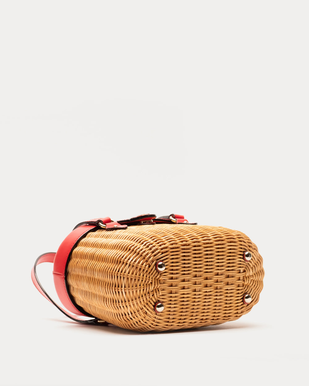 Willow Wicker Basket - Red - Frances Valentine