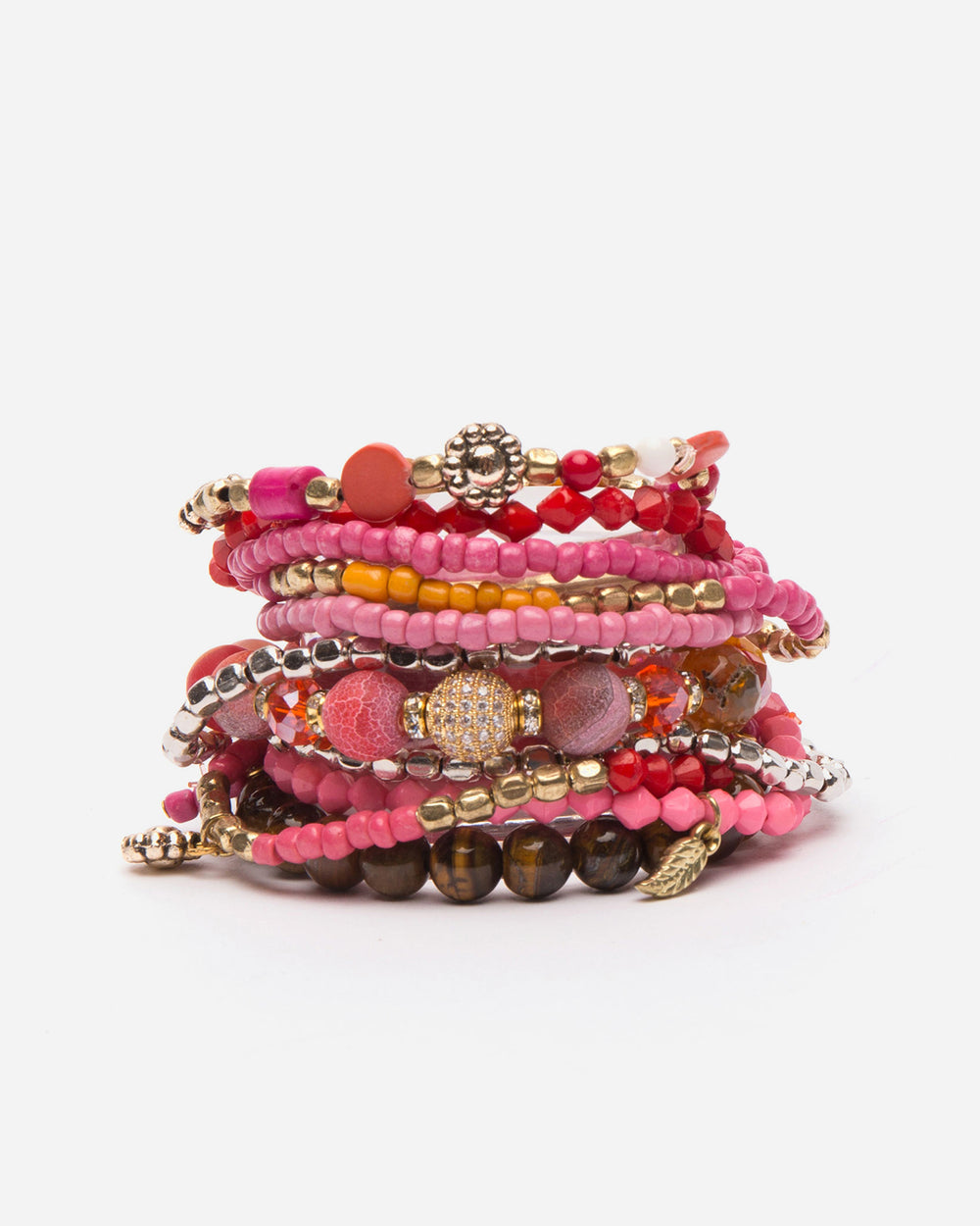 Sayulita Beaded Stacked Bracelet - Frances Valentine