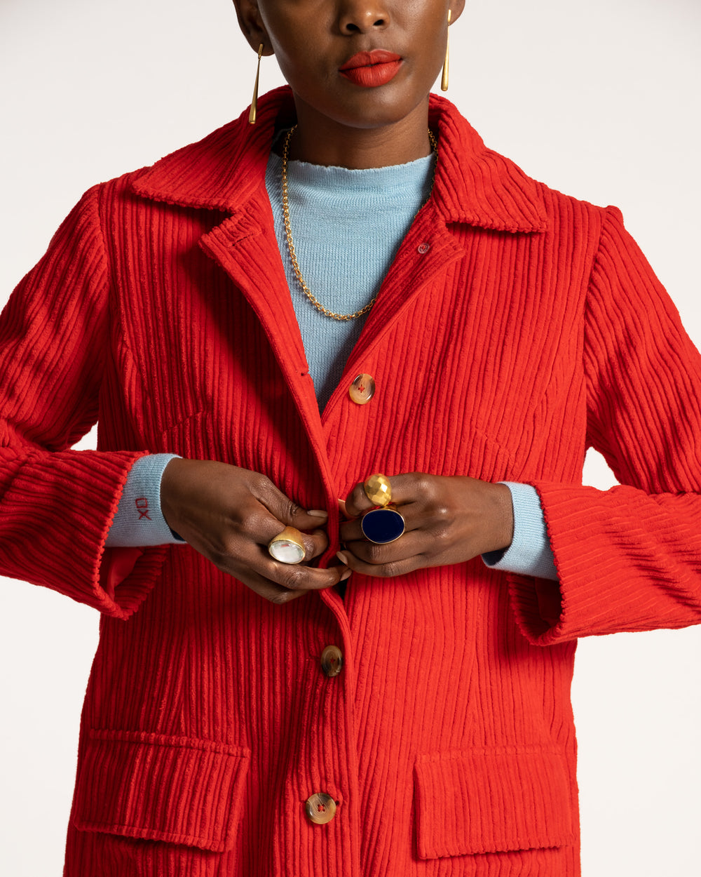 Enamel Palette Ring - Navy Ring KJL