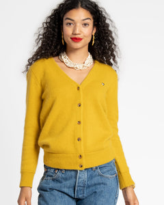 Collegiate Sweater Light Mustard - Frances Valentine