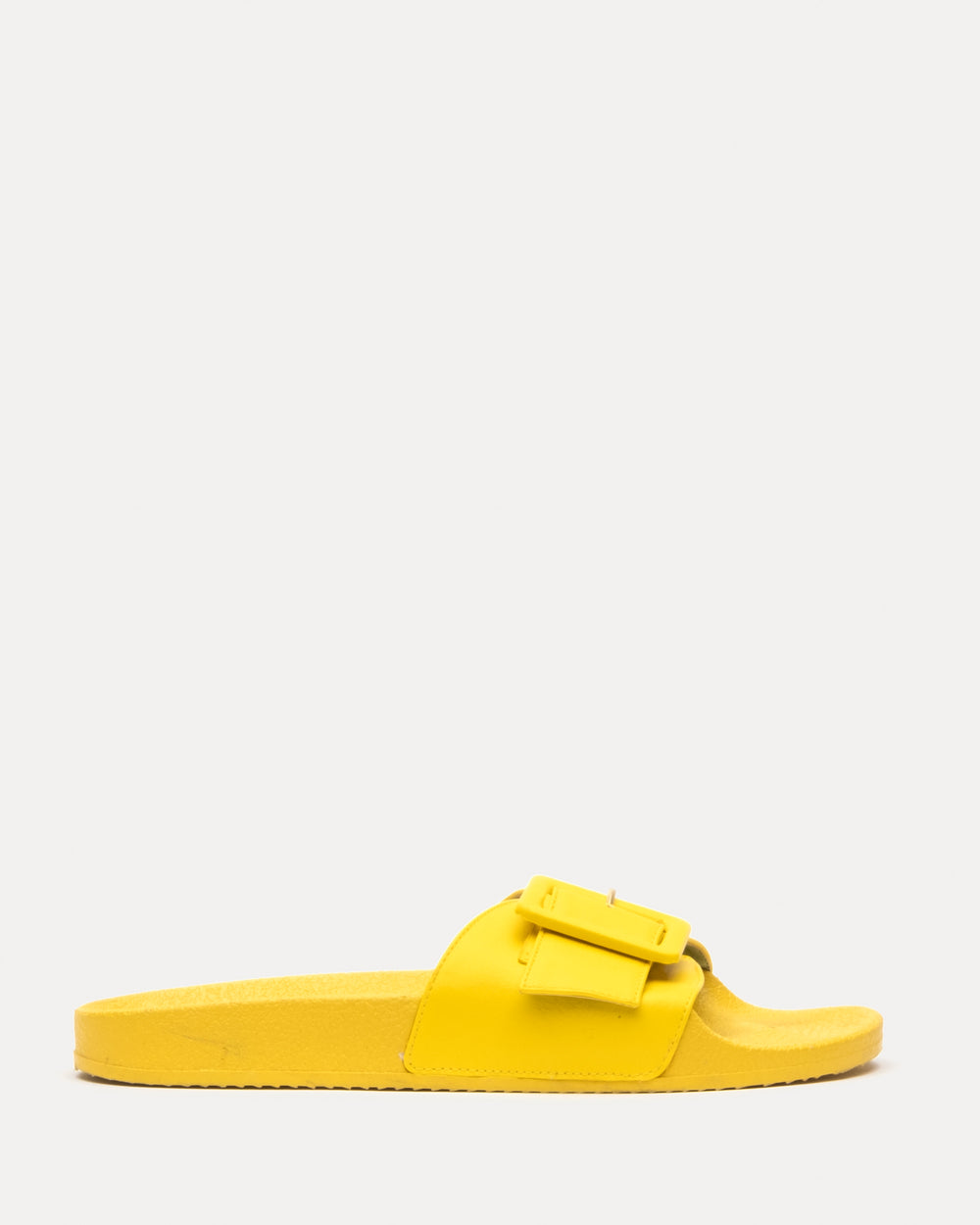 Daisy Slide - Vegan Leather Yellow - Frances Valentine