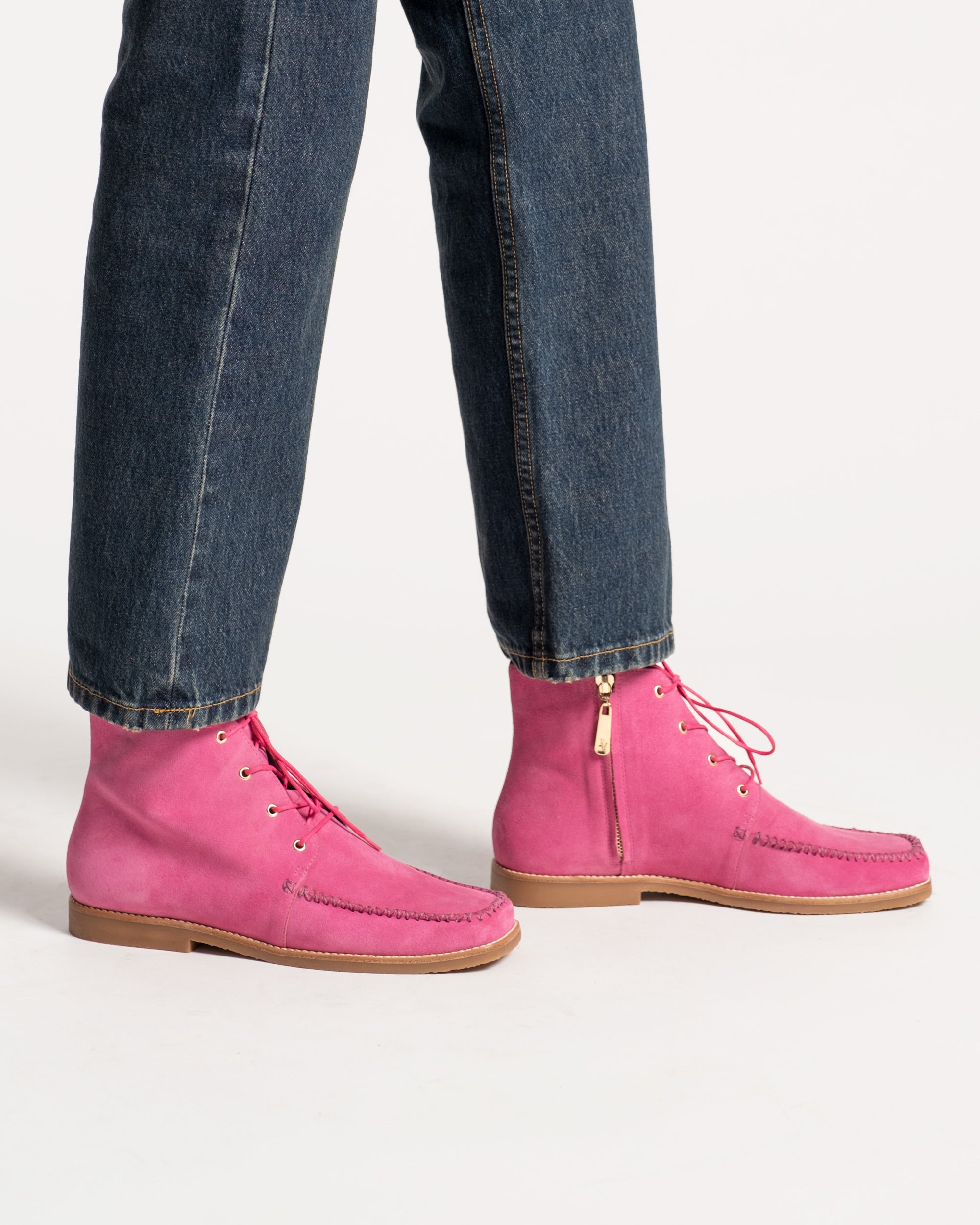 Davis Boot Suede Pink