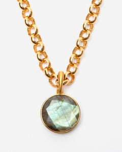 Signature Collar Labradorite Gold - Frances Valentine