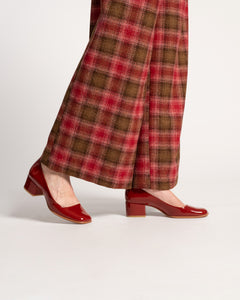 Doll Pump Soft Patent Red - Frances Valentine