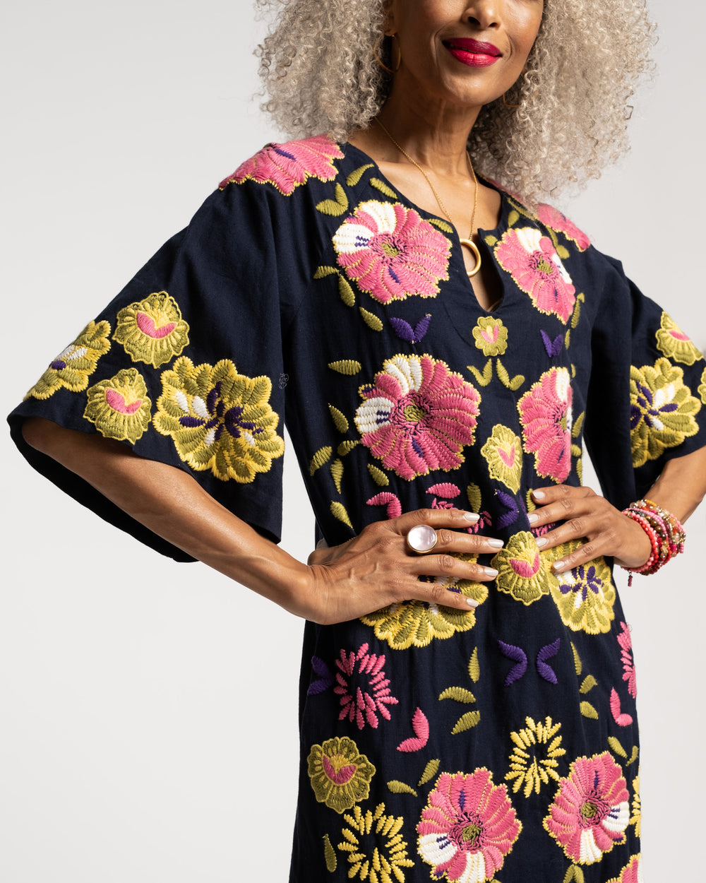 Dreamy Caftan - African Daisy - Frances Valentine
