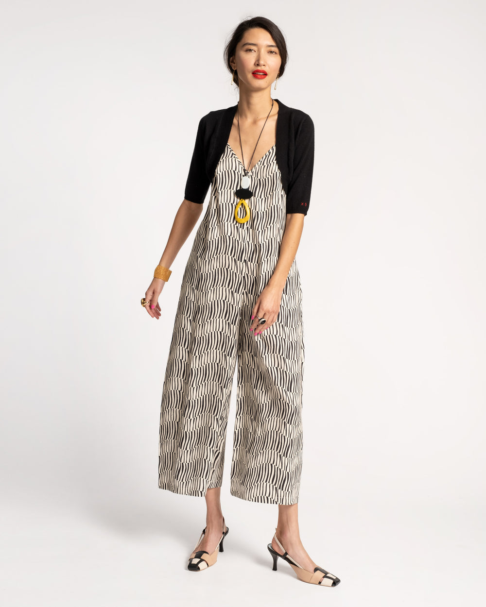 Cheree Tank Jumpsuit Zeba Print Jumpsuits & Rompers Frances Valentine