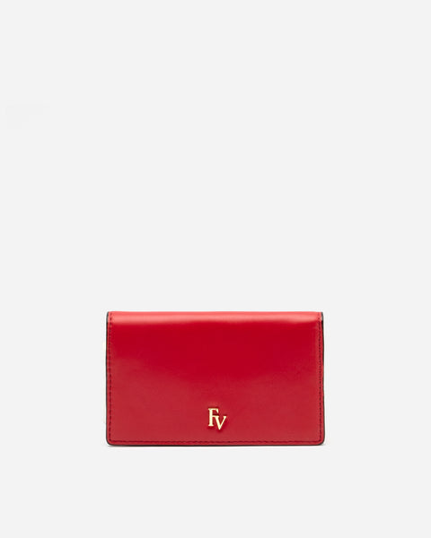 Evening Wallet Soft Nappa Red Oyster – Frances Valentine