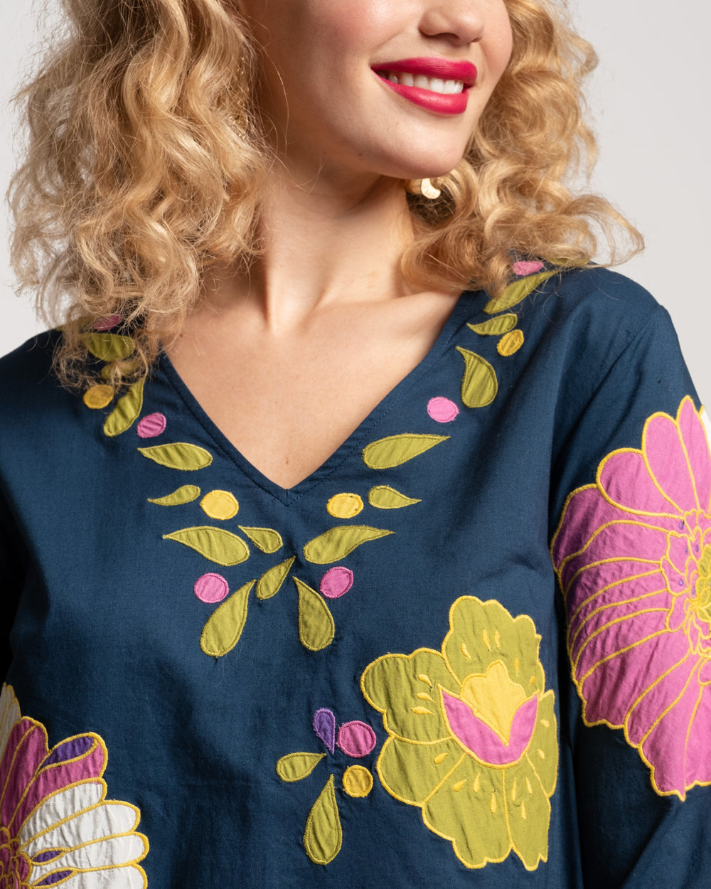 Goldie Tunic - African Daisy - Frances Valentine