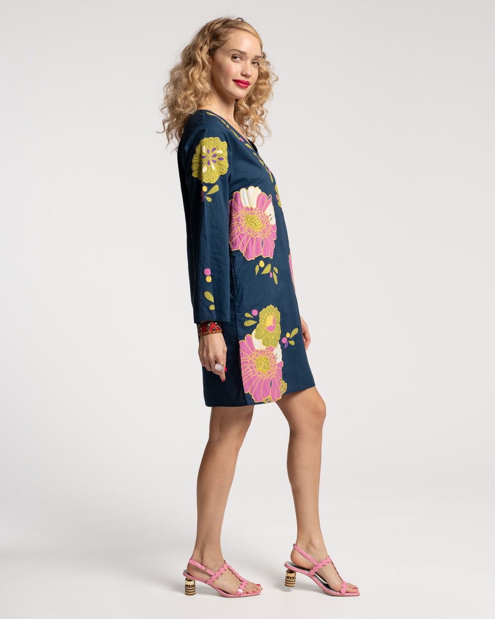Goldie Tunic - African Daisy - Frances Valentine