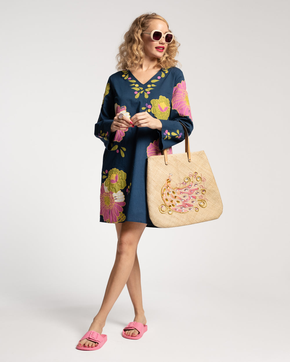 Goldie Tunic - African Daisy - Frances Valentine