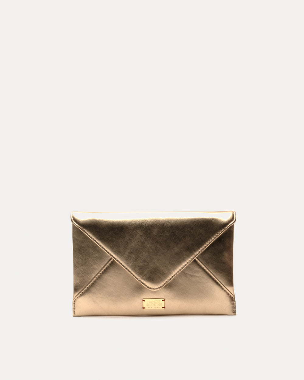 Evie Envelope Clutch - Platino Clutch Frances Valentine