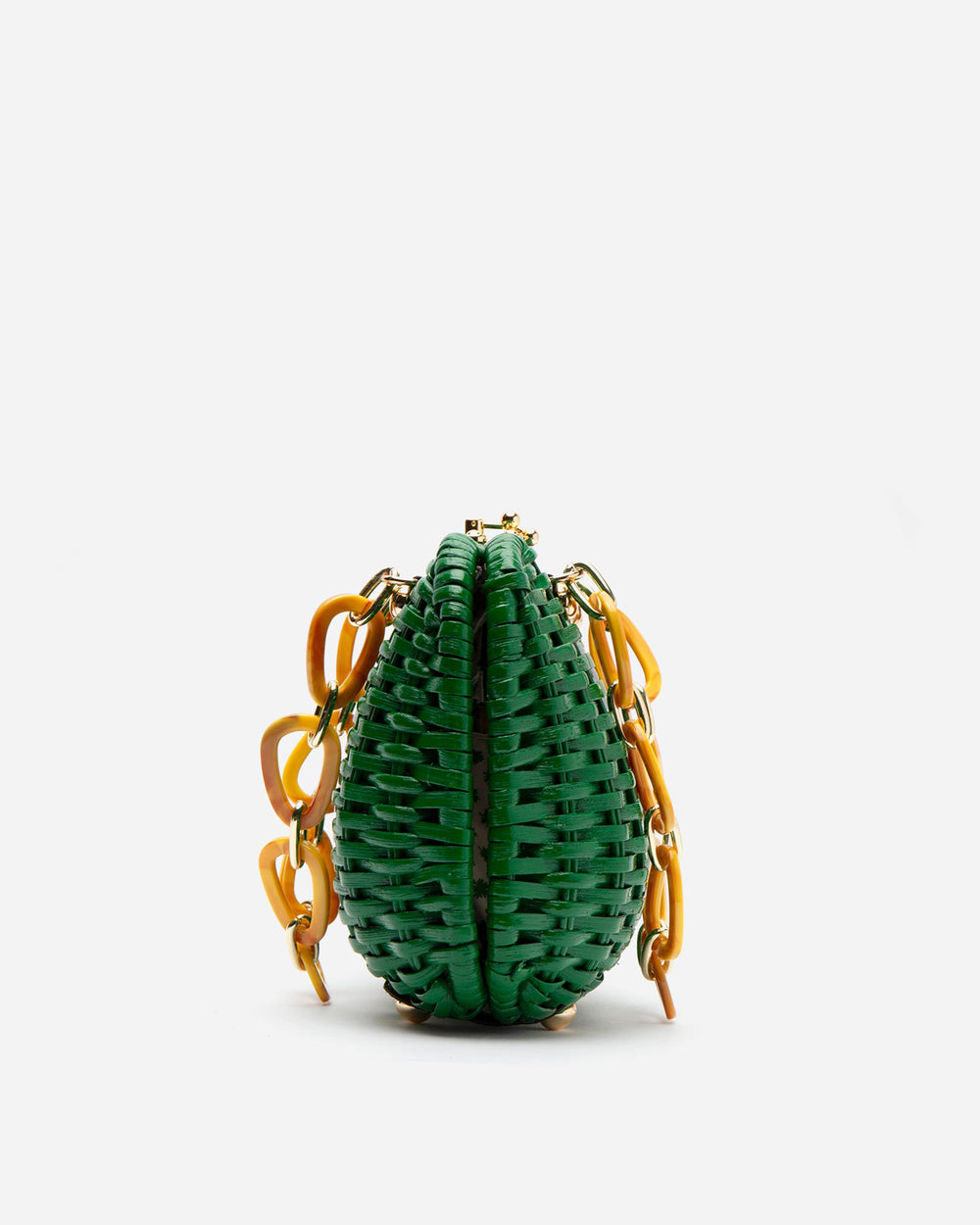 Hen Wicker Basket - Green Basket Frances Valentine