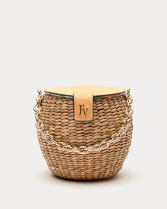Honeypot Basket Vachetta Natural - Frances Valentine