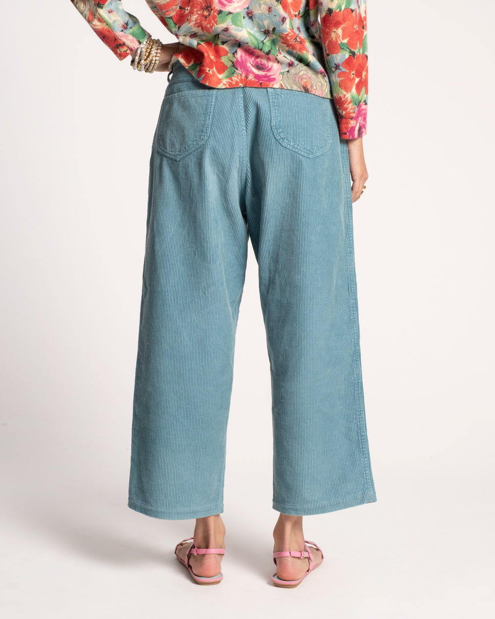 Jane Corduroy Pant - Light Blue - Frances Valentine