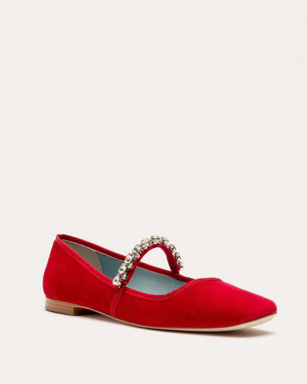 Precious Mary Jane - Velvet Red - Frances Valentine