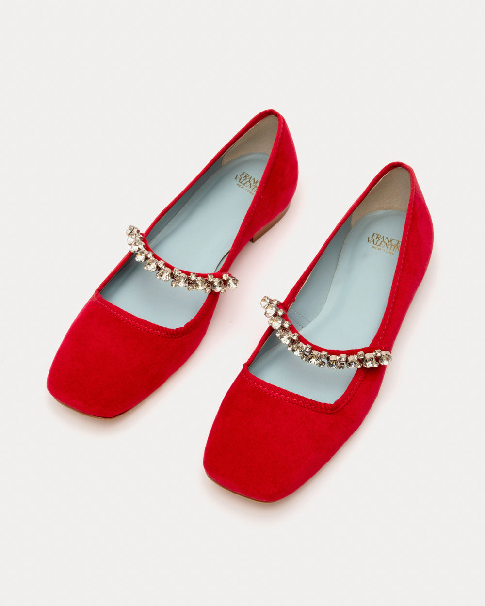 Precious Mary Jane - Velvet Red - Frances Valentine