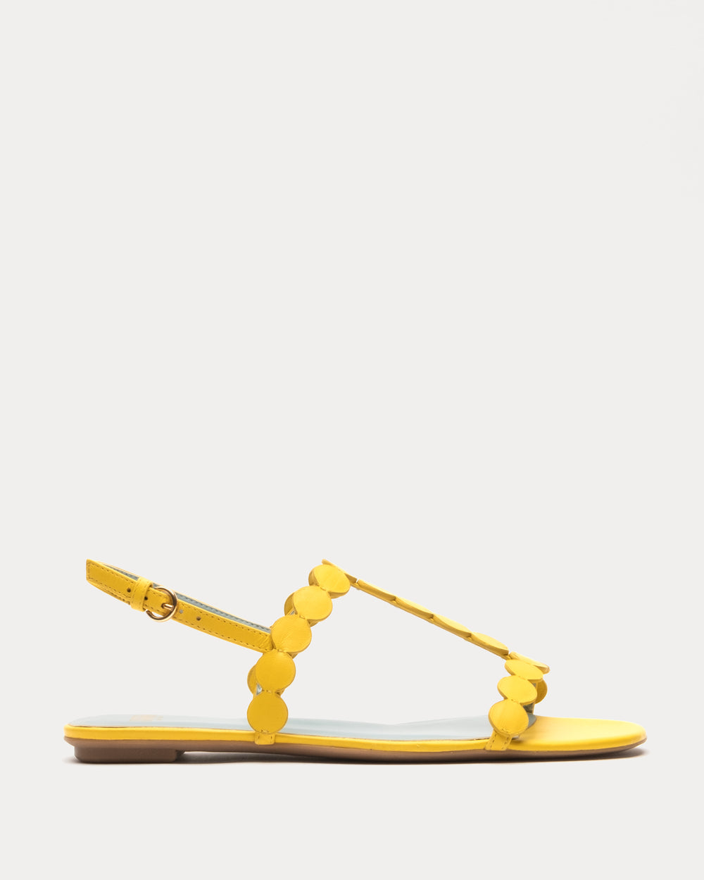 Kiki Mini Dot Flat - Yellow - Frances Valentine