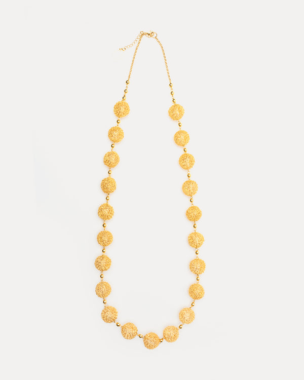 Large Crochet Spheres Necklace - Frances Valentine