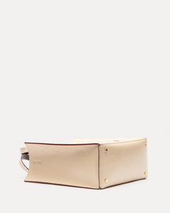 Margo Tote Naplak Oyster Black - Frances Valentine