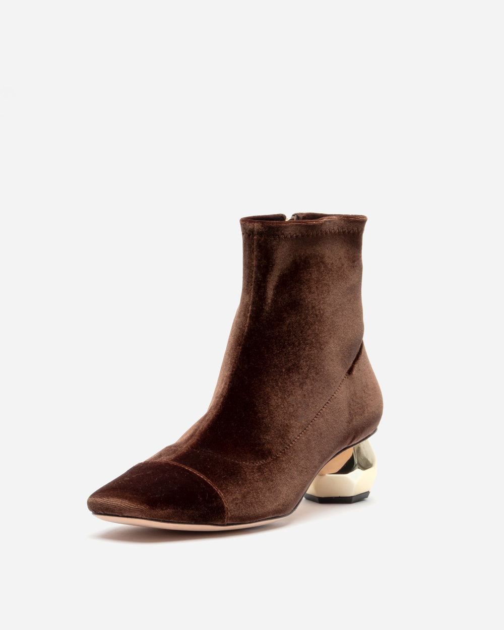 Marnie Boot - Velvet Chocolate - Frances Valentine