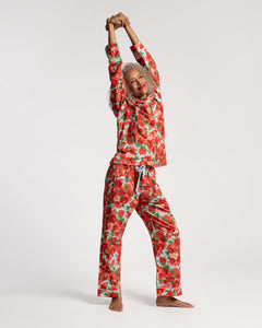 Teddy Pajama Top Peony - Frances Valentine