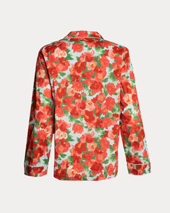 Teddy Pajama Top Peony - Frances Valentine