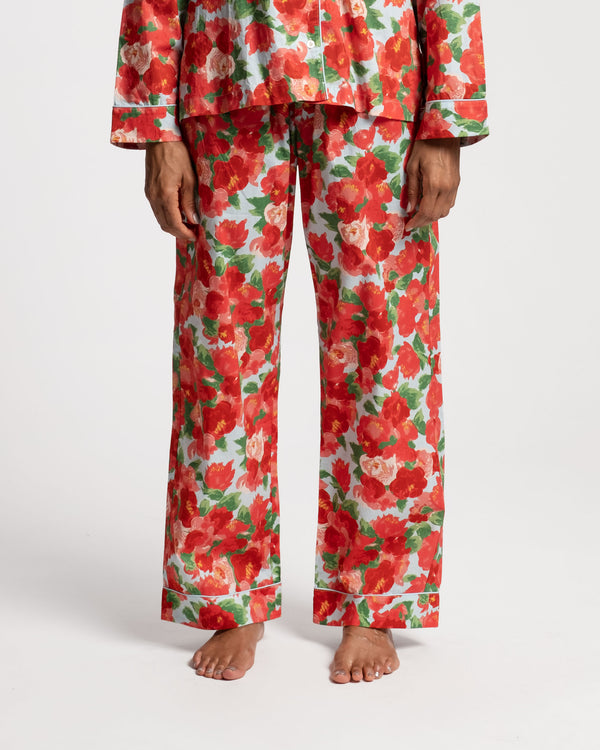 Teddy Pajama Pant Peony - Frances Valentine