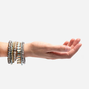 Val D'Lsere Beaded Stacked Bracelet - Frances Valentine