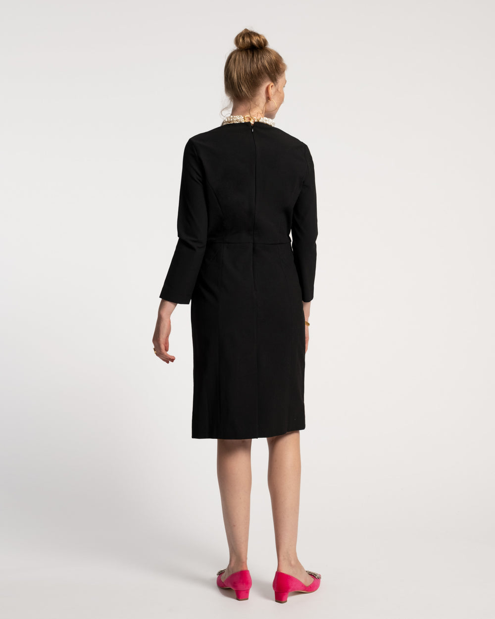 Carolyn Dress - Black - Frances Valentine