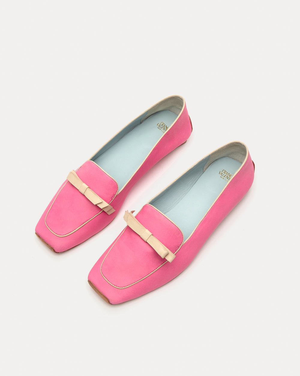 Suzanne Loafer - Leather Pink Oyster - Frances Valentine