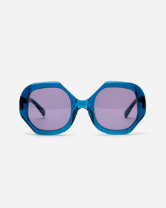 Selima Optique x FV Skip Sunglasses Blue - Frances Valentine