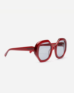 Selima Optique x FV Skip Sunglasses Red - Frances Valentine