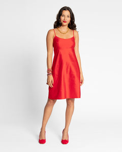 Slip Dress Red - Frances Valentine