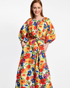 Bliss Maxi Dress Floral Explosion - Frances Valentine