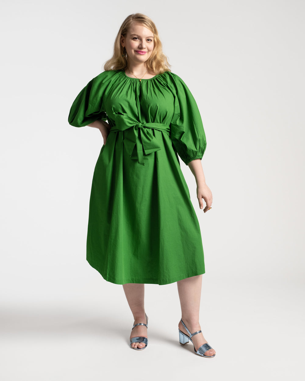 Bliss Midi Dress - Green Dresses Frances Valentine
