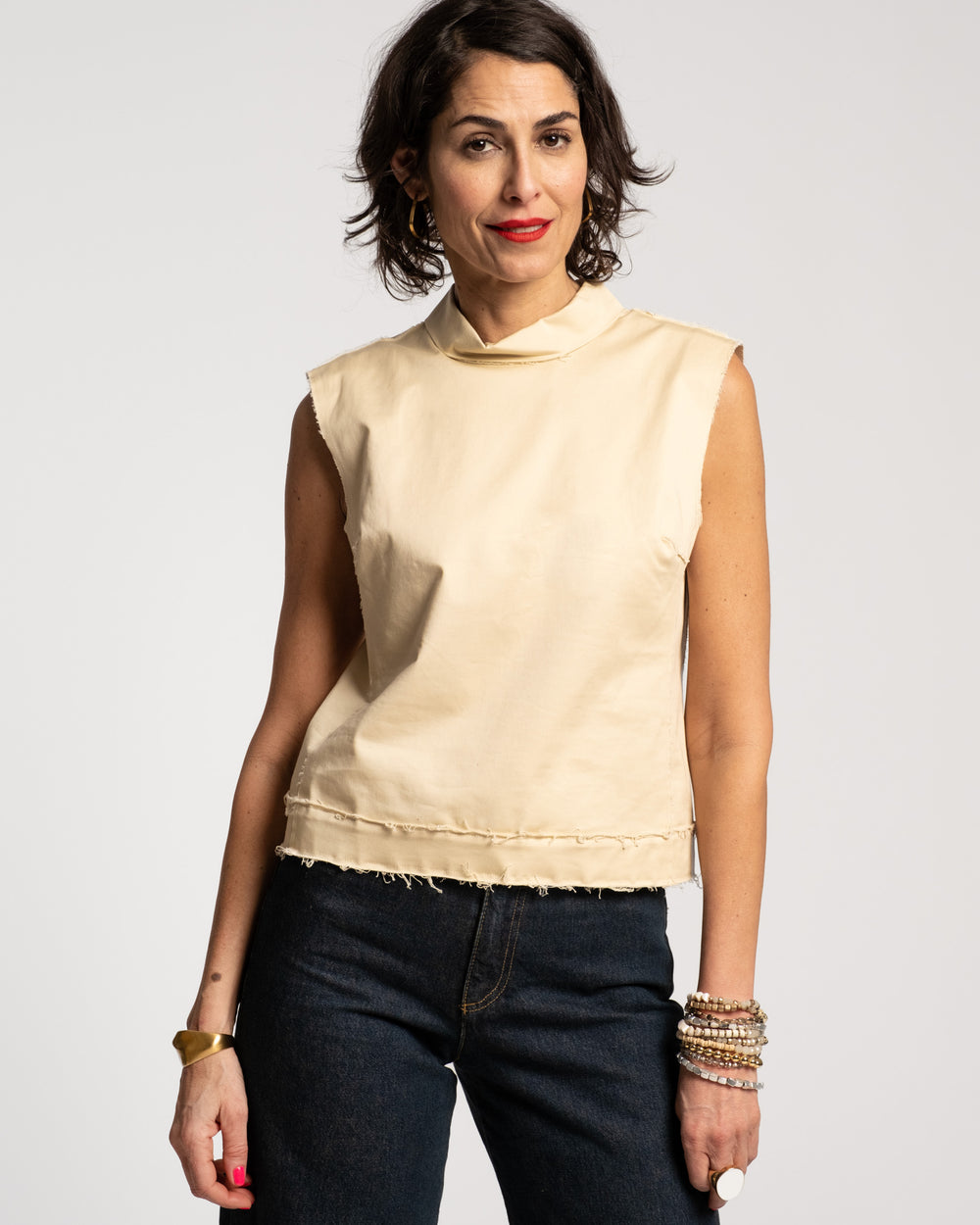 Colette Shell - Khaki - Frances Valentine