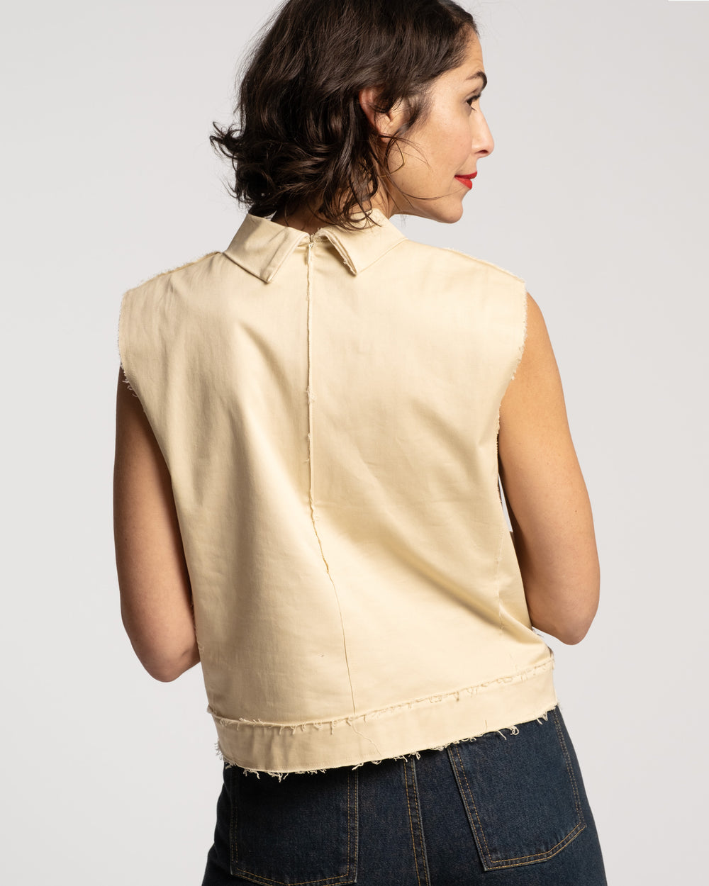 Colette Shell - Khaki - Frances Valentine