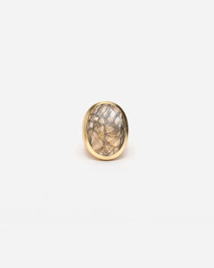 Marzia Statement Ring Mother of Pearl - Frances Valentine