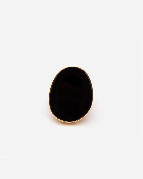 Enamel Palette Ring - Black - Frances Valentine