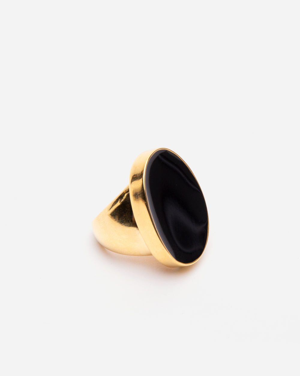 Enamel Palette Ring - Black - Frances Valentine