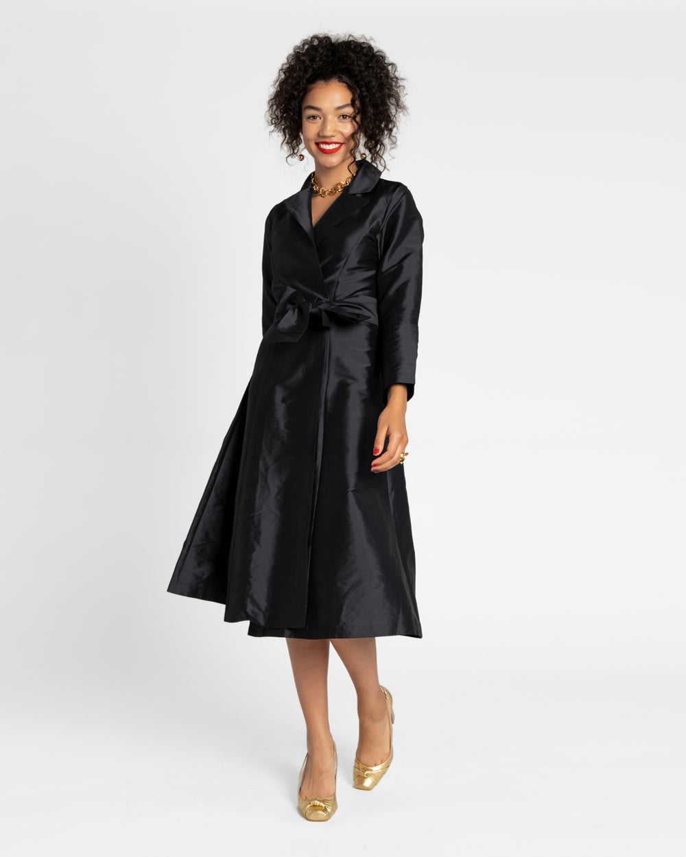 Lucille Wrap Dress Dresses Frances Valentine