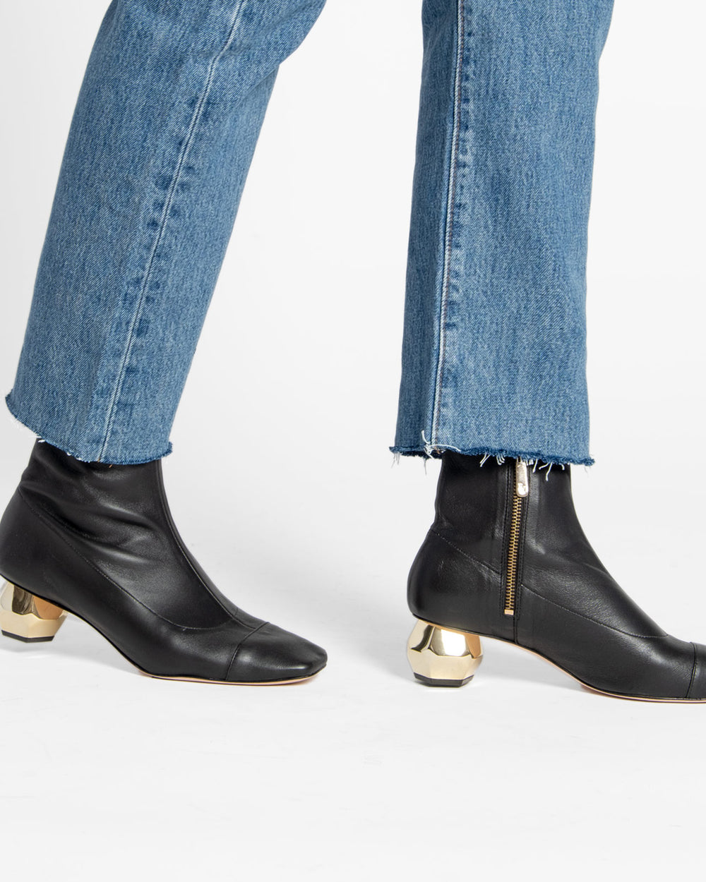 Marnie Boot - Nappa Black - Frances Valentine