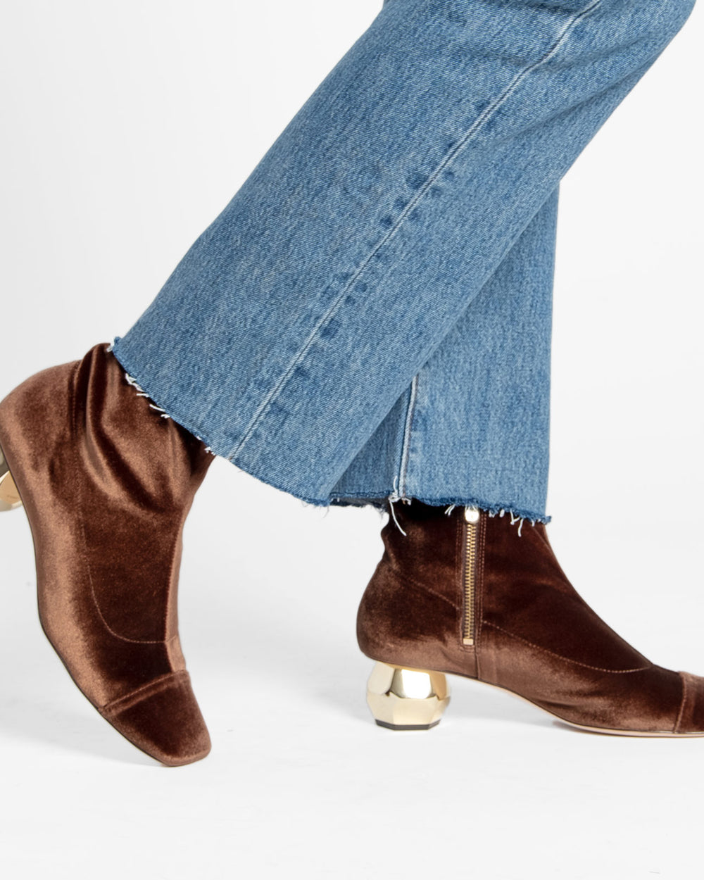 Marnie Boot - Velvet Chocolate - Frances Valentine