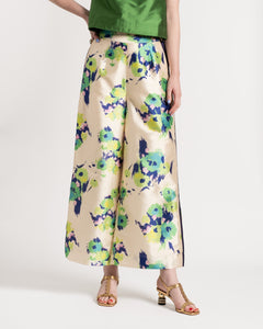 Palazzo Pant Tuileries Oyster Green - Frances Valentine