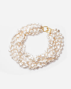 Multi Strand Pearl Necklace - Frances Valentine