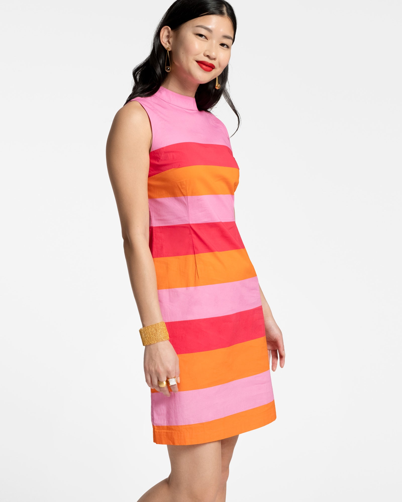 Simplicity Dress Sherbet Stripe